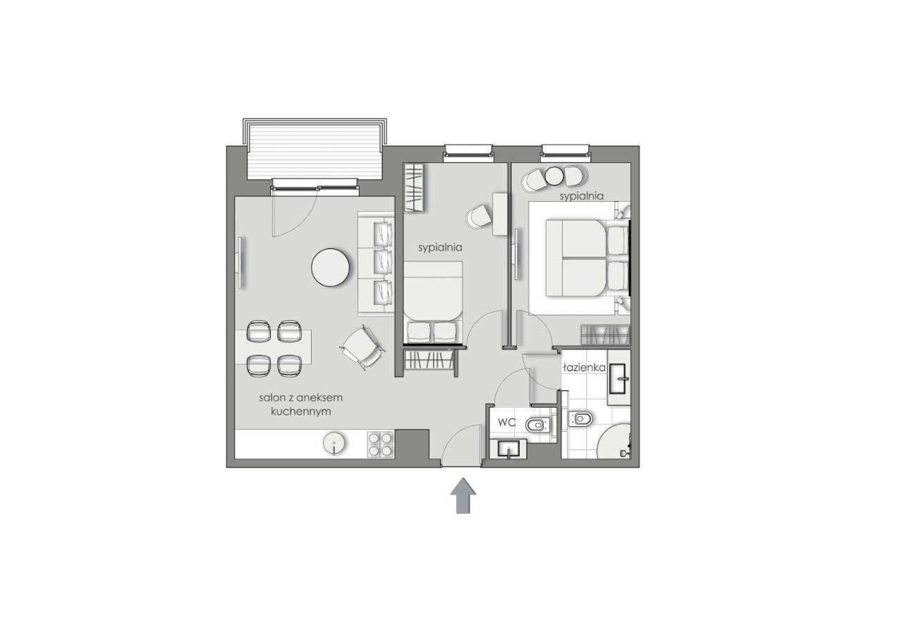 3Rooms Uno 4 Apartment Gdaňsk Exteriér fotografie